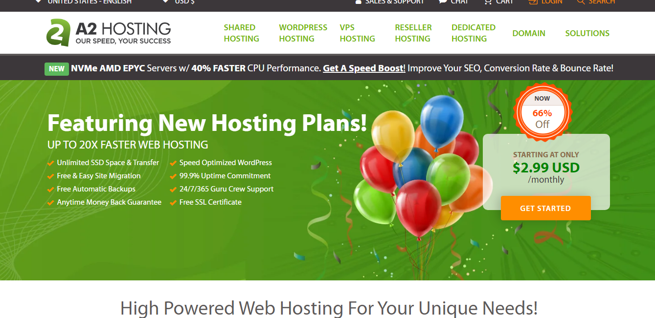 A2 Hosting Review