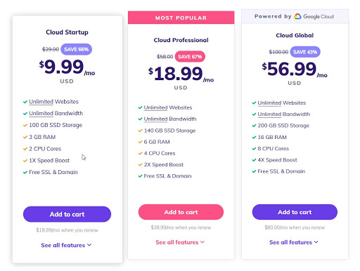 Hostinger Plans