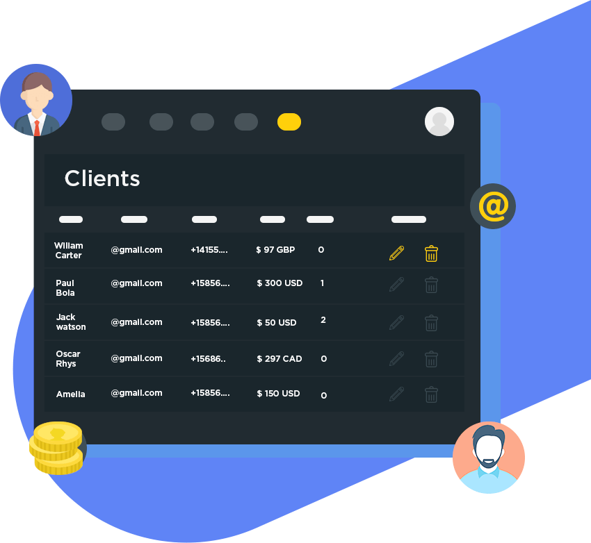 Sqribble Review - Here’s the Truth 12 client dashboard