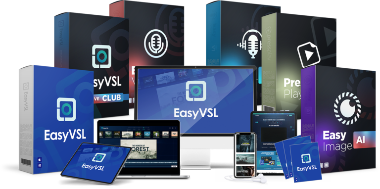 a group of vsl product images